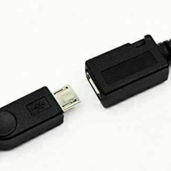 Micro USB Host OTG Cable with USB Power for Android Tablet Samsung/HTC/Nexus/LG - Picture 2 of 4